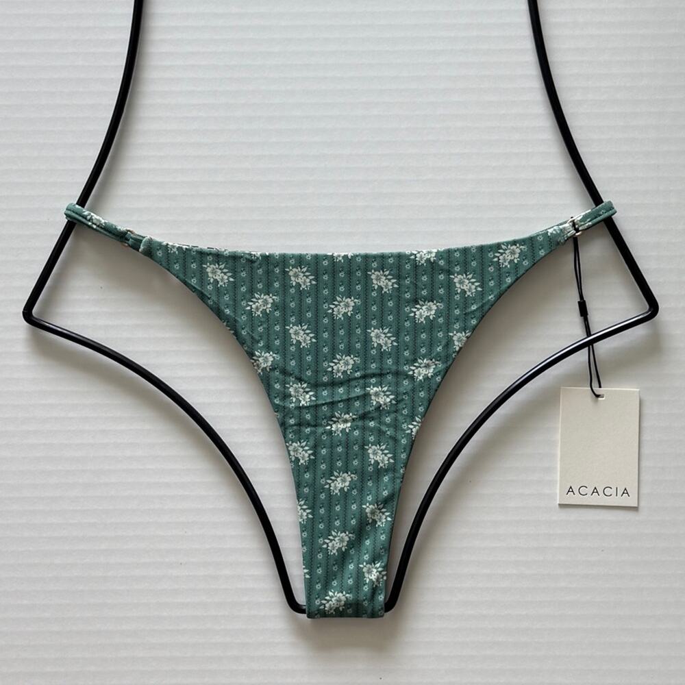 Acacia Swim RALPHY Bikini Bottom - Punahele - High Cut, Minimal Coverage - Large